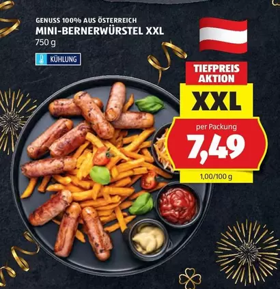 MINI-BERNERWÜRSTEL XXL