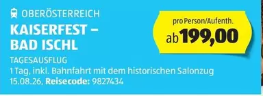 KAISERFEST - BAD ISCHL