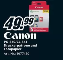Canon - PG-540/CL-541 Druckerpatrone Und Fotopapier