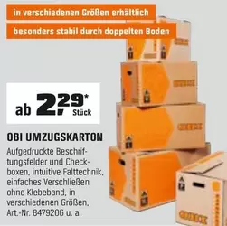 Boden - UMZUGSKARTON