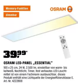 LED-PANEL „ESSENTIAL"