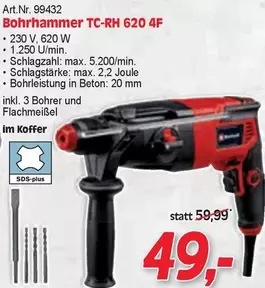Bohrhammer TC-RH 620 4F