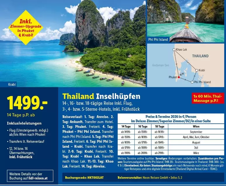 Phuket - Thailand Inselhüpfen