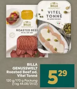 Roasted Beef od. Vitel Tonné