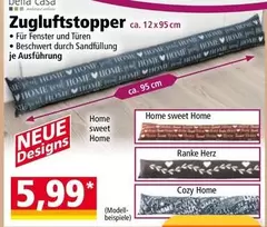 Herz - Zugluftstopper