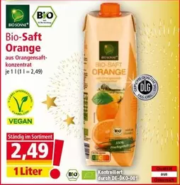 Bio - -Saft Orange