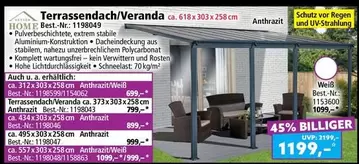 Terrassendach/Veranda
