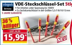 VDE-Steckschlüssel-Set 5tlg