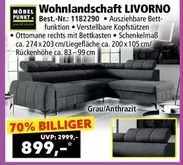 Wohnlandschaft LIVORNO