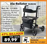 Alu-Rollator FA3022U