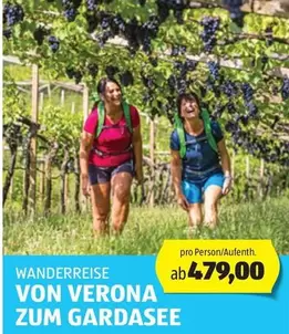WANDERREISE VON VERONA ZUM GARDASEE