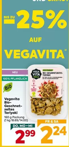 Bio - -Geschnetzeltes Teriyaki
