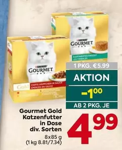 Gourmet - Katzenfutter in Dose