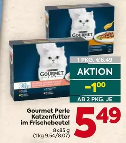 Gourmet - Perle Katzenfutter im Frischebeutel