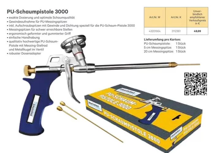 PU-Schaumpistole 3000