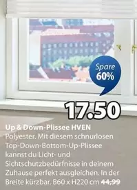 Up & Down-Plissee HVEN