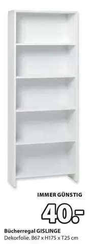 Bücherregal GISLINGE