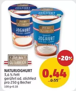 NATURJOGHURT