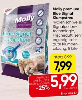 Weiss - Blue Signal Klumpstreu