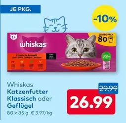 Katzenfutter Klassisch oder Geflügel