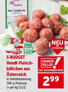 Ama - Hendl-Fleischbällchen aus Österreich