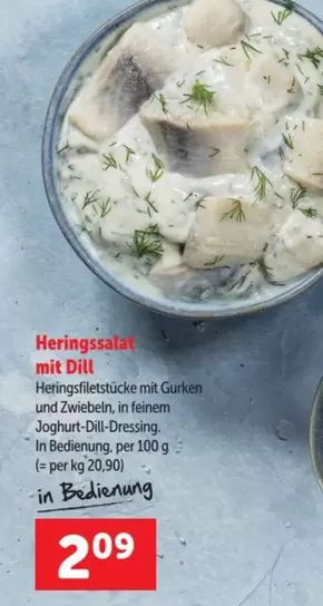 Heringssalat mit Dill