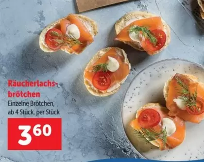 Räucherlachsbrötchen