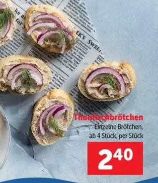 Thunfischbrötchen