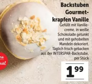 Gourmet - -krapfen Vanille