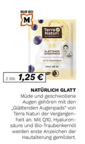 GLATTENDE AUGENPADS
