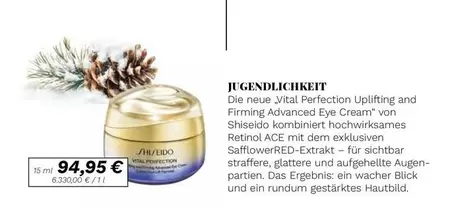 Vital Perfection Uplifting and Firming Advanced Eye Cream