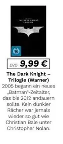 Dark - The  Knight - Trilogie
