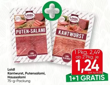 Kantwurst, Putensalami, Haussalami