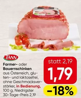 Farmer- oder Bauernschinken