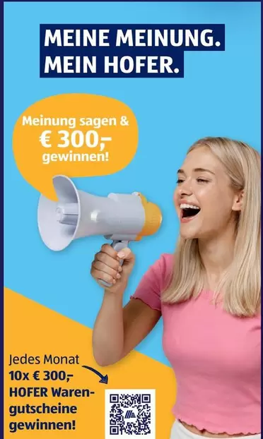 HOFER Waren-gutscheine