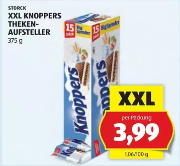 XXL KNOPPERS THEKEN-AUFSTELLER