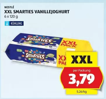 Nestlé - SMARTIES VANILLEJOGHURT