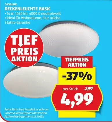 DECKENLEUCHTE BASIC
