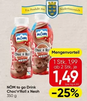 to go Drink Choc'n'Roll x Neoh