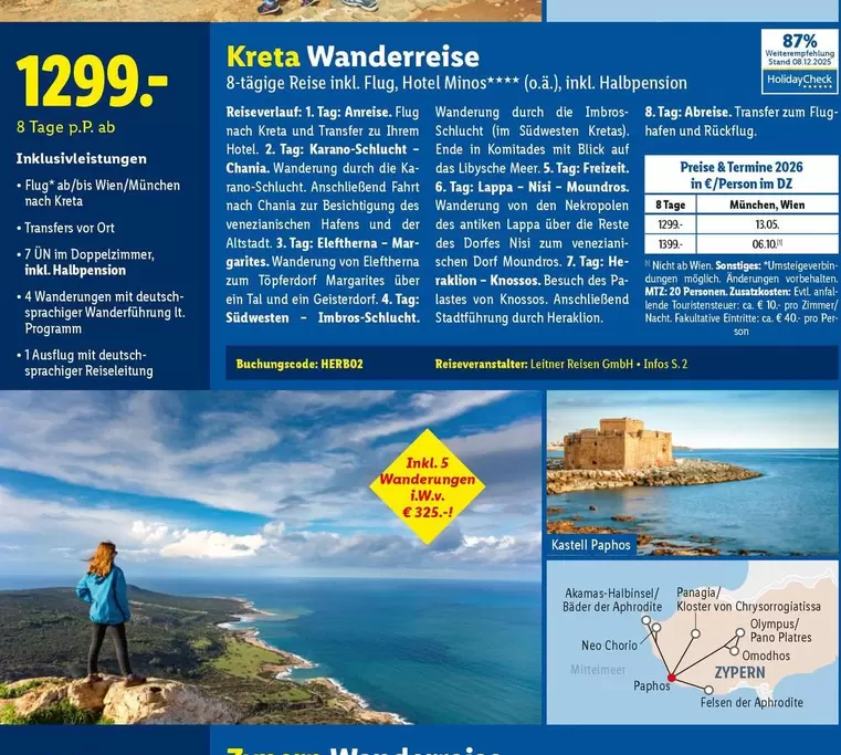 Neo - Kreta Wanderreise
