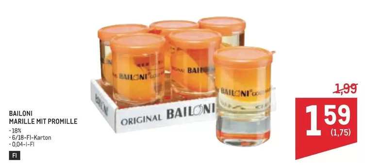 MARILLE MIT PROMILLE