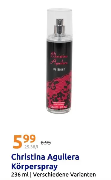Christina Aguilera - Körperspray
