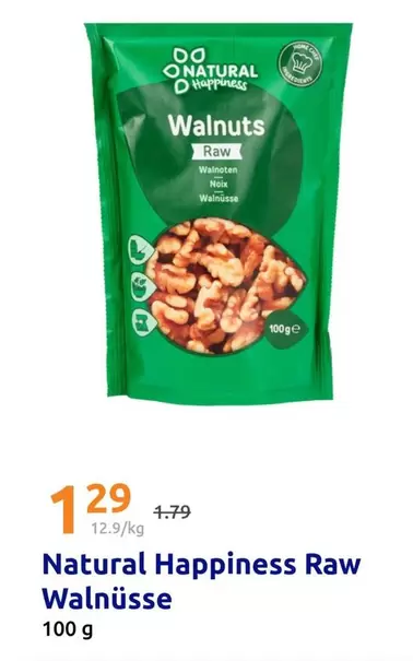 Natural Happiness Raw Walnüsse