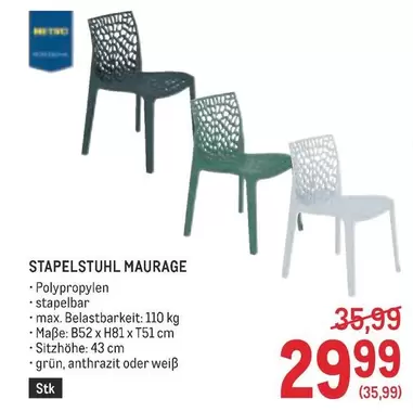 STAPELSTUHL MAURAGE