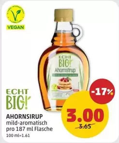 Vegan - AHORNSIRUP