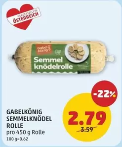 SEMMELKNÖDEL ROLLE