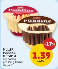 Muller - PUDDING MIT SOSSE