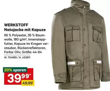 Natojacke mit Kapuze