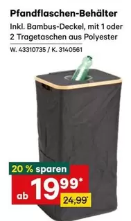 Pfandflaschen-Behälter