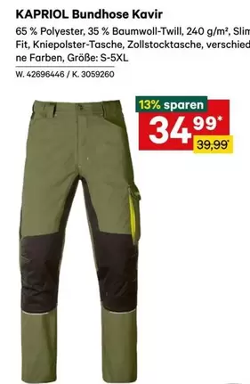 Bundhose Kavir